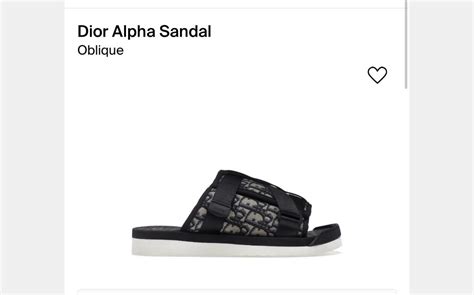 dior alpha slides dhgate